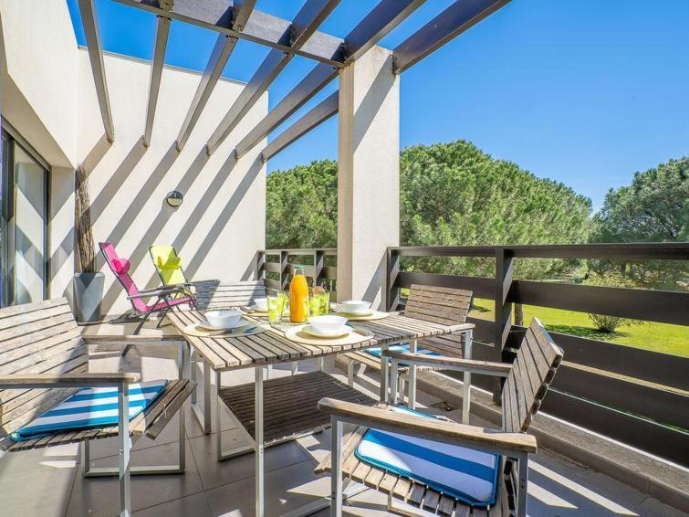 Vert Paradis - Vue Apaisante Sur Golf, Pins Parasols, 2E Etage - 80 M2 Dont Terrasse Avec Pergola, 2 Chambres, 3Et Iles, 3 Clim, Wifi - Piscine, Parking Et Park A Velos, Ascenseur - En Option Linge, Menage - Pistes Cyclables, Mer A Proximite Saint-Cyprien Kültér fotó